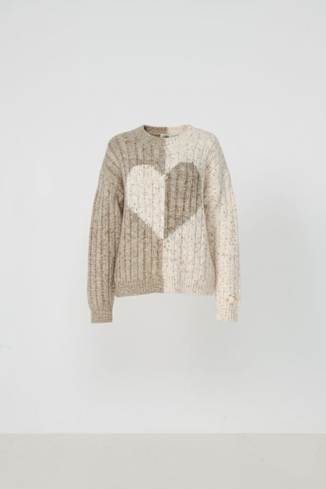 Caju Two Hearts Jumper