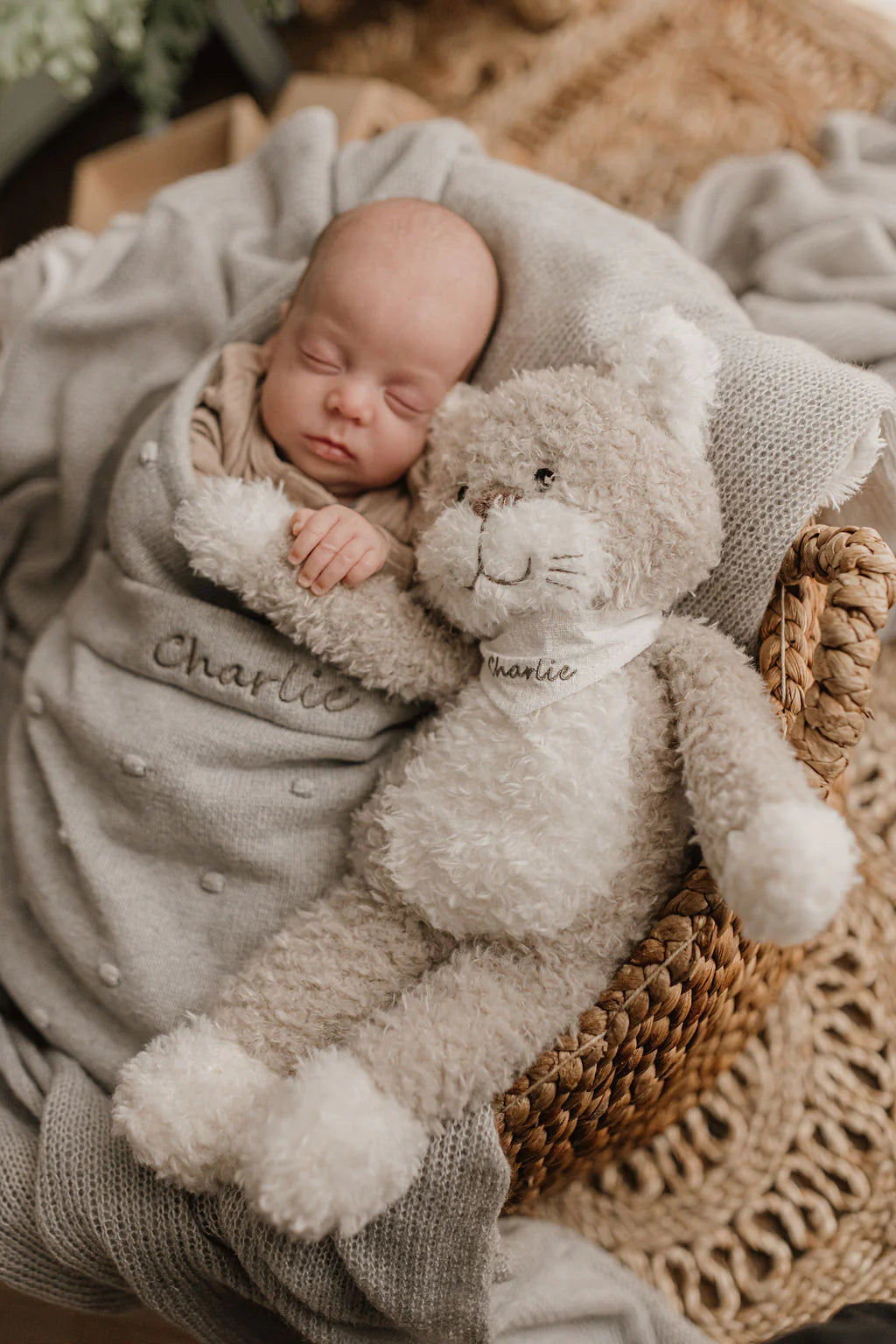 Nana Huchy Checkers the Cat