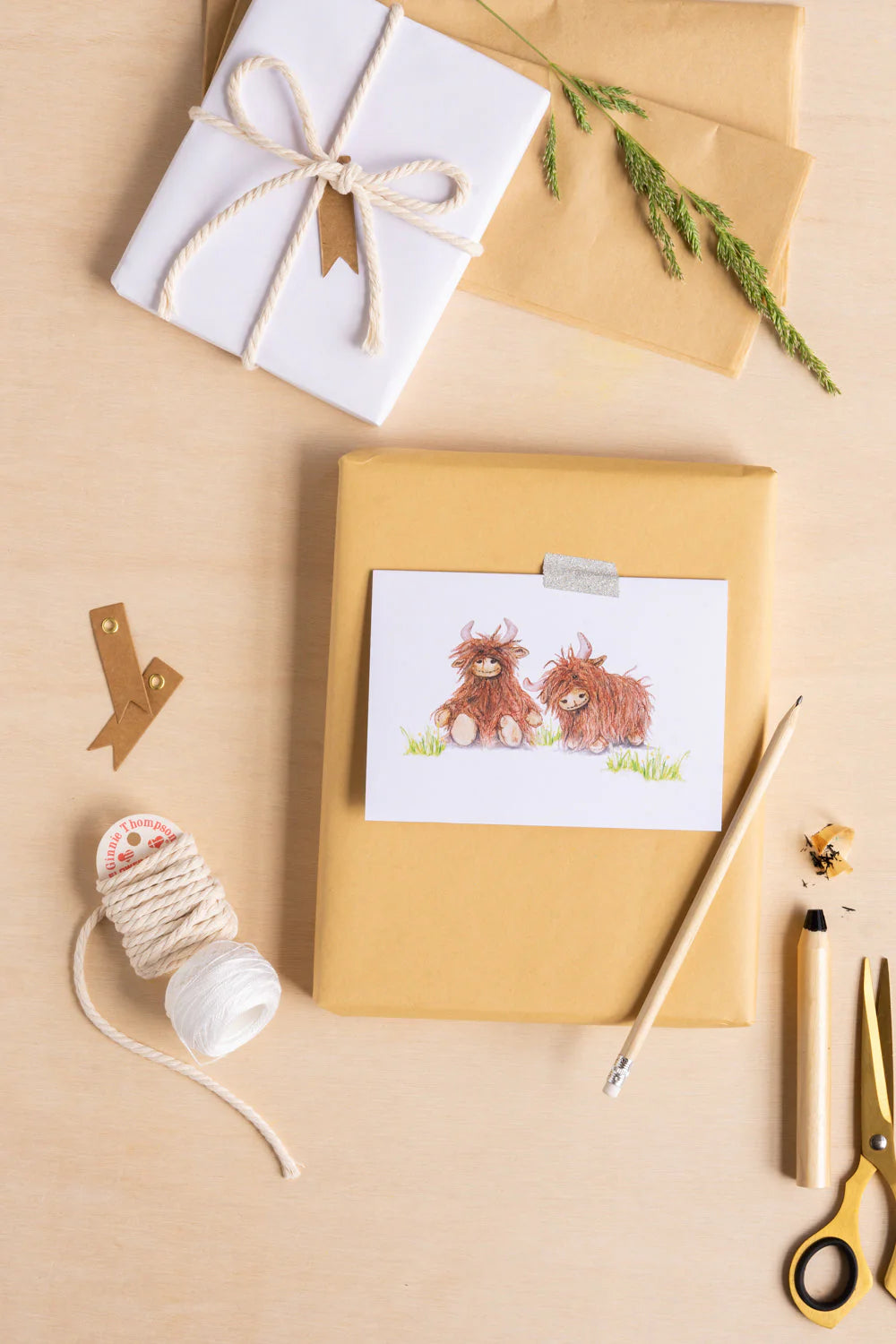 Nana Huchy Heidi the Highland Cow