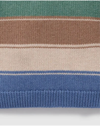 Purebaby Forest Striped Jumper