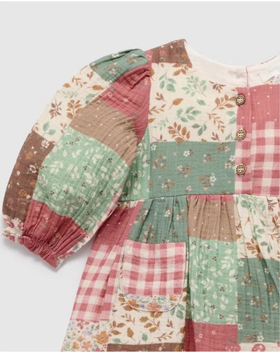 Purebaby Patchwork Dress
