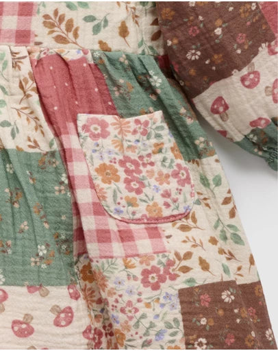 Purebaby Patchwork Dress