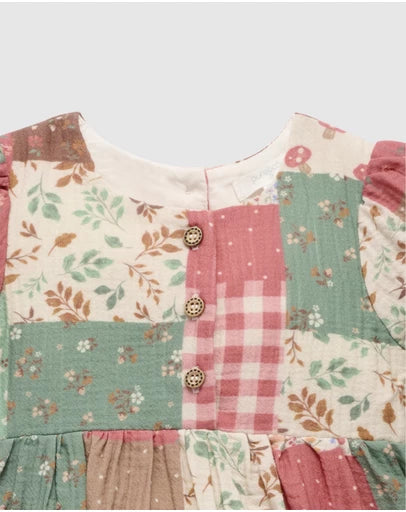 Purebaby Patchwork Dress