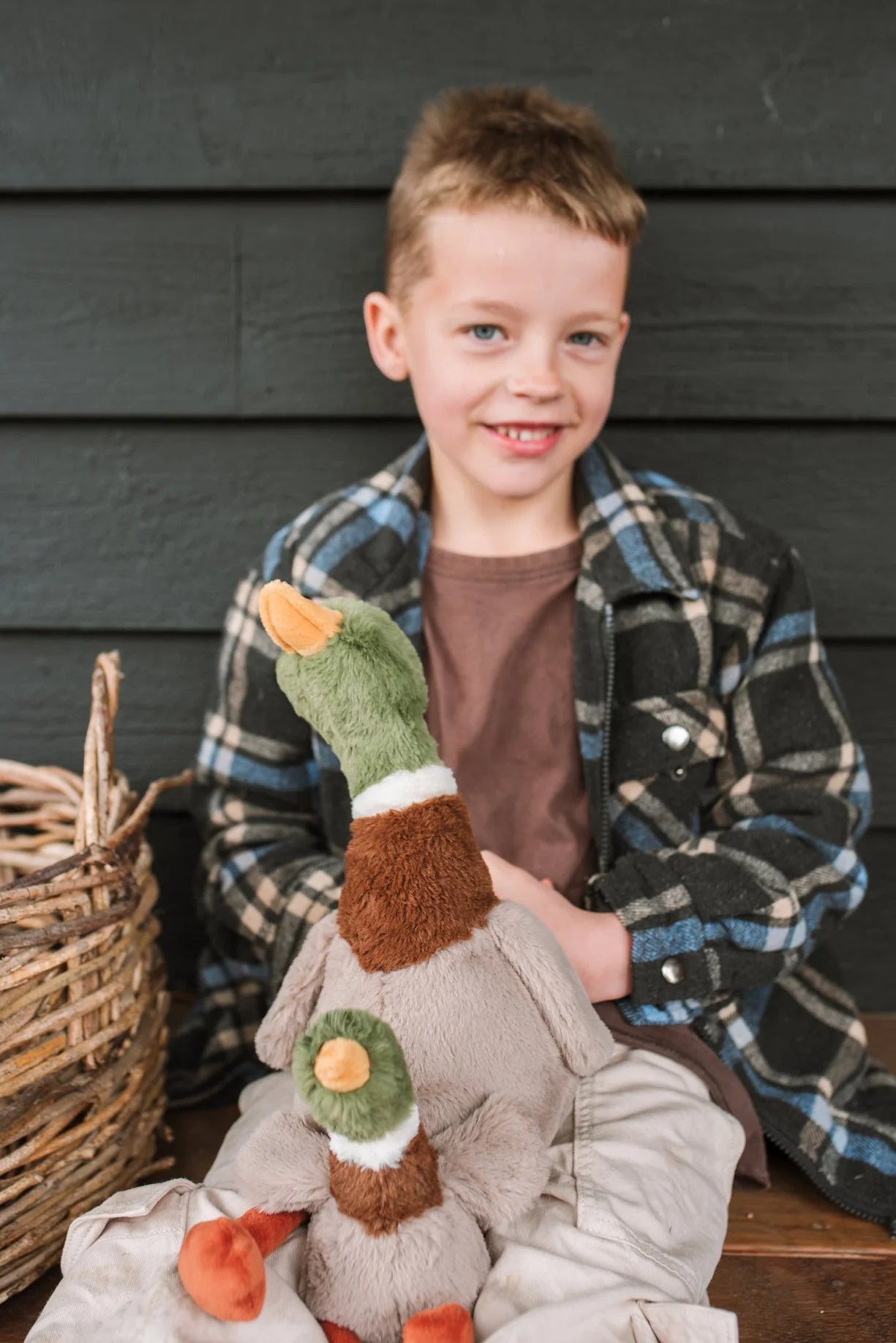 Nana Huchy Mini Hugo Mallard Rattle