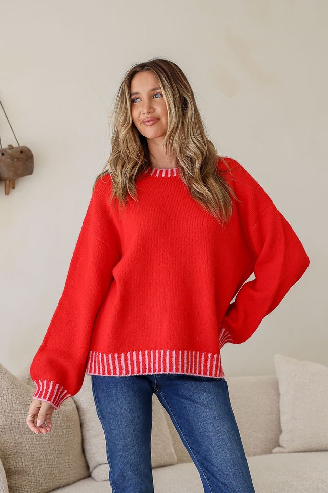 Miss Marlow Tilly Blanket Stitch Knit