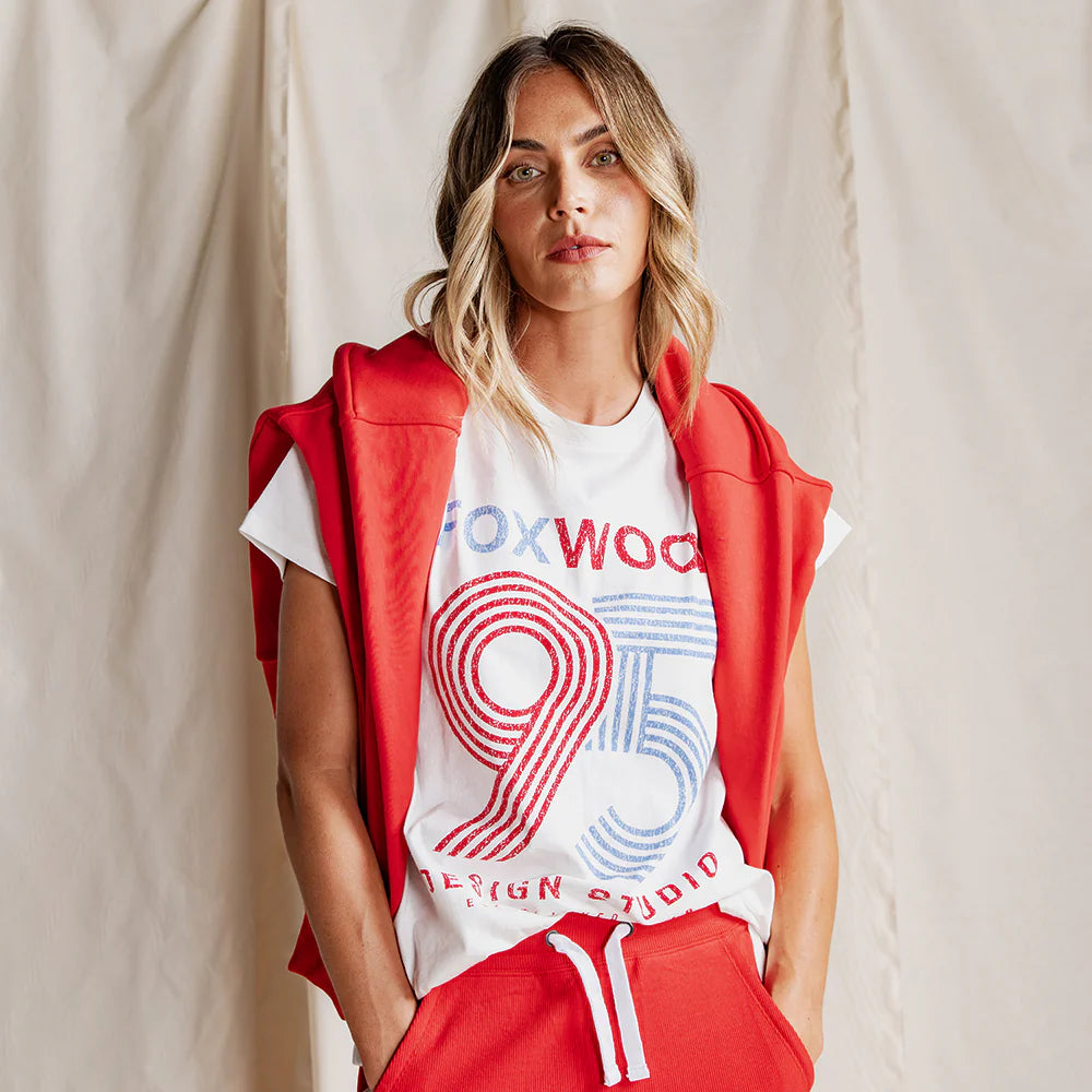 Foxwood Studio Tee Vintage White