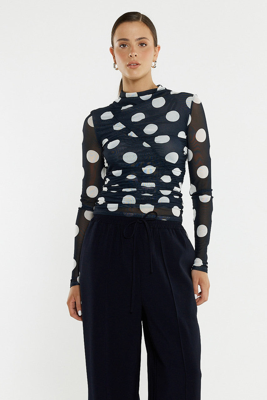 Sass Pammie Mesh Top