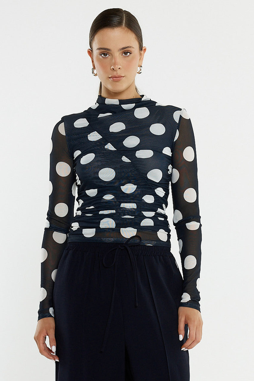 Sass Pammie Mesh Top