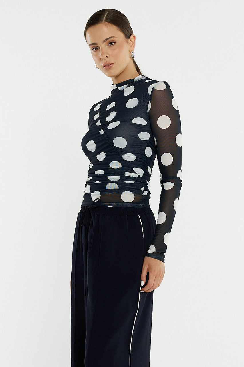 Sass Pammie Mesh Top